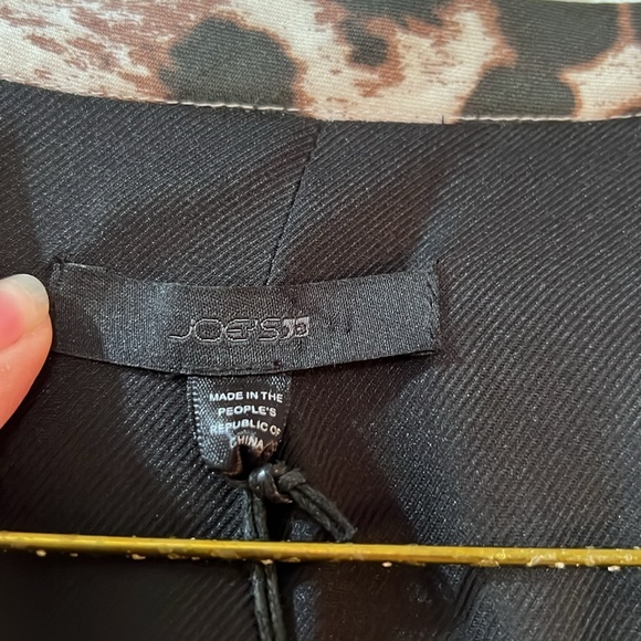 Joe’s” blazer cheetah print size L new with tags power blazer - Picture 2 of 7